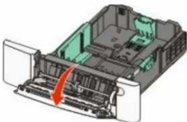 LEXMARK X544dn - Using the multipurpose feeder - 2