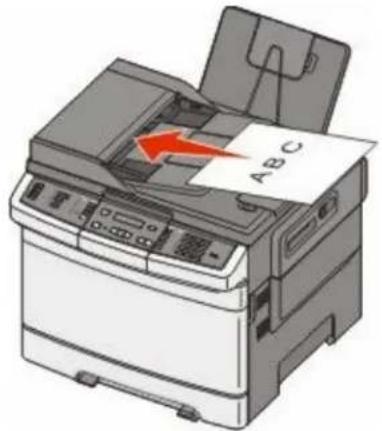 LEXMARK X544dn - ADF Scanner glass - 1