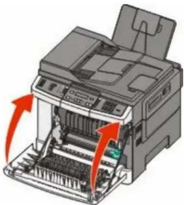LEXMARK X544dn - Replacing a black and color imaging kit - 17