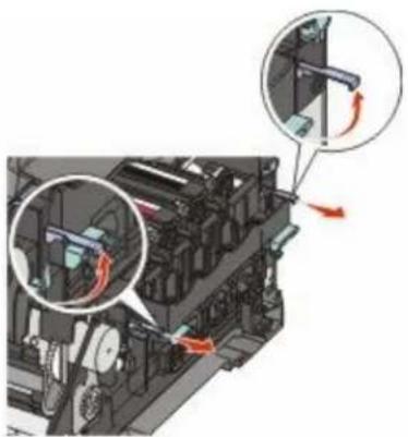 LEXMARK X544dn - Replacing a developer unit - 7