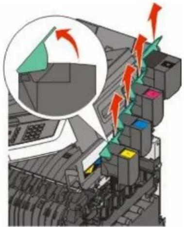 LEXMARK X544dn - Replacing a black imaging kit - 4