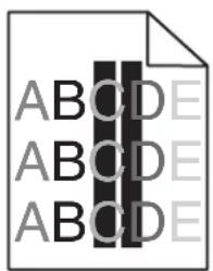 LEXMARK X792de - Light colored line, white line, or incorrectly colored line appears on prints - 2