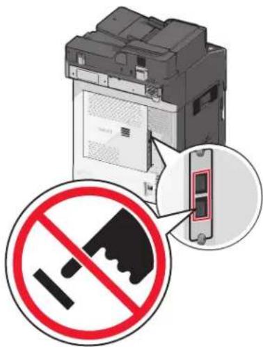 LEXMARK X792de - Getting the printer ready to fax - 2