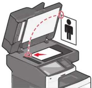 LEXMARK X792de - ADF Scanner glass - 2