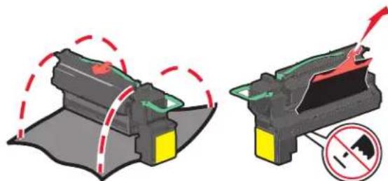 LEXMARK X792de - Replacing a print cartridge - 6