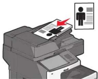 LEXMARK X792de - ADF Scanner glass - 1