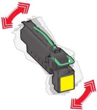 LEXMARK X792de - Replacing a print cartridge - 5