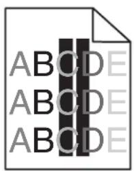 LEXMARK X792dtse - Light colored line, white line, or incorrectly colored line appears on prints - 2