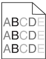 LEXMARK X792dtse - Uneven print density - 1