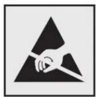 LEXMARK X792dtse - Static sensitivity notice - 1
