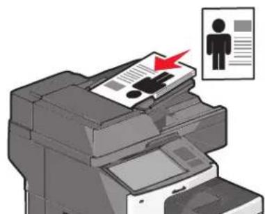 LEXMARK X792dtse - ADF Scanner glass - 1