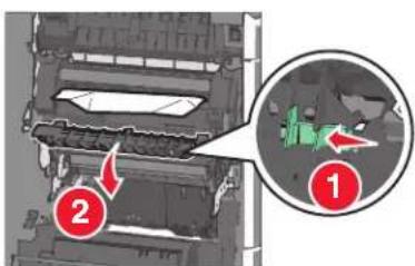 LEXMARK X792dtse - paper jam - 2