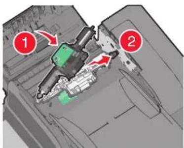 LEXMARK X792dtse - Cleaning the ADF parts - 3