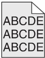 LEXMARK X792dtse - Gray background on prints - 1