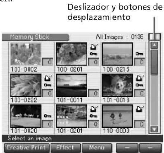 SONY DPP-EX7 - Para visualizar otra página - 1