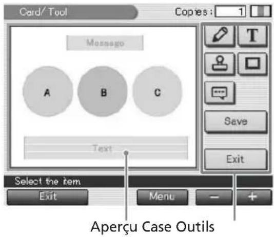 SONY DPP-EX7 - Ajout d'images ou de caractères sur une image (Tool) - 1