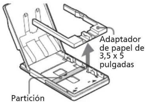 SONY DPP-EX7 - Inserción del papel de impresión - 1
