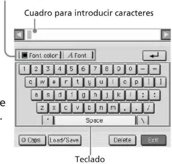 SONY DPP-EX7 - Escritura de caracteres ( ) - 1