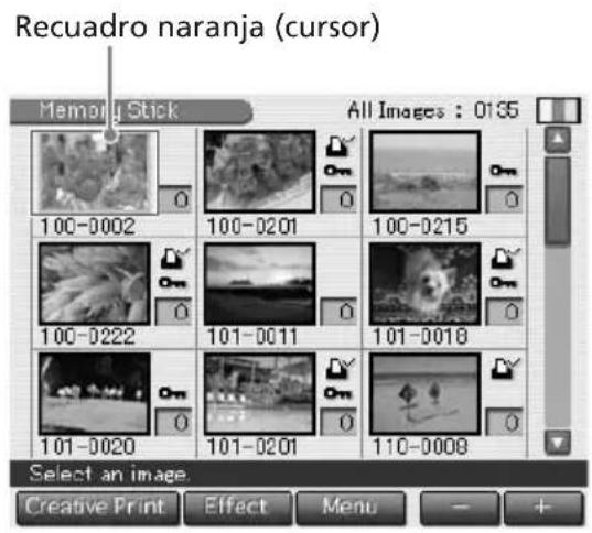 SONY DPP-EX7 - Impresión de las imágenes seleccionadas - 4