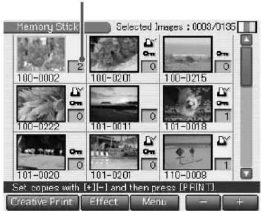 SONY DPP-EX7 - Para imprimir varias imágenes - 1