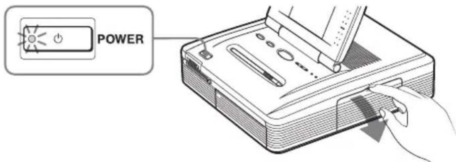SONY DPP-EX7 - Chargement de la cartouche d'impression - 1