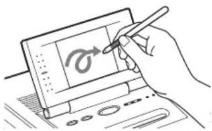 SONY DPP-EX7 - Using the stylus - 2