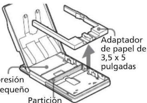 SONY DPP-EX7 - Inserción del papel de impresión - 3