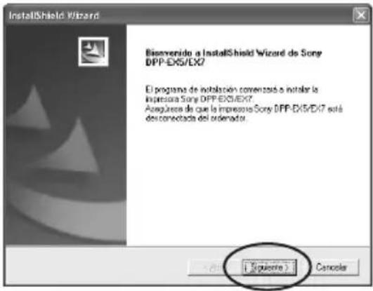 SONY DPP-EX7 - Uso de la impresora con un ordenador con sistema operativo Windows - 1