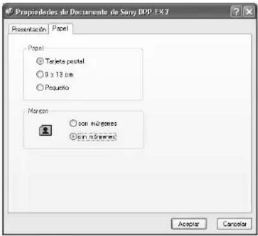 SONY DPP-EX7 - Uso de la impresora con un ordenador con sistema operativo Windows - 1