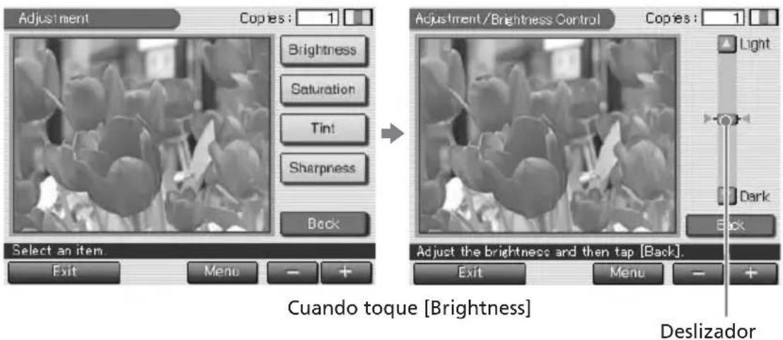 SONY DPP-EX7 - Ajuste de la calidad de imagen - 1