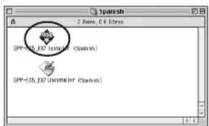 Spanish 2 Purno, 0 K libres DPP-E15_EXO Installer (Spanish) (PP-E15_EXO Uninstaller (Spanish)