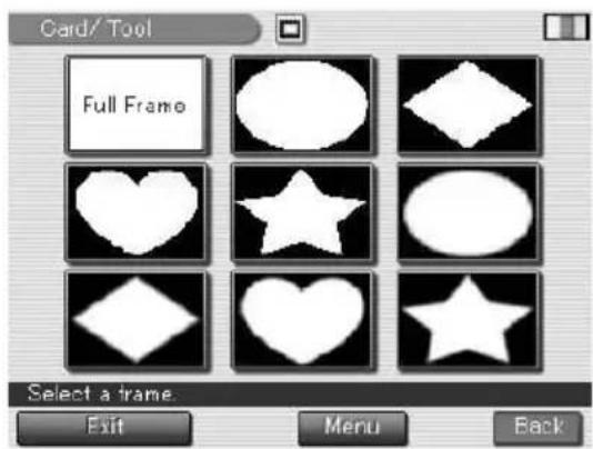 SONY DPP-EX7 - Coller des images encadrées (☐) - 1