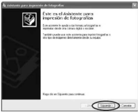 SONY DPP-EX7 - Haga clic en "Siguiente". - 1