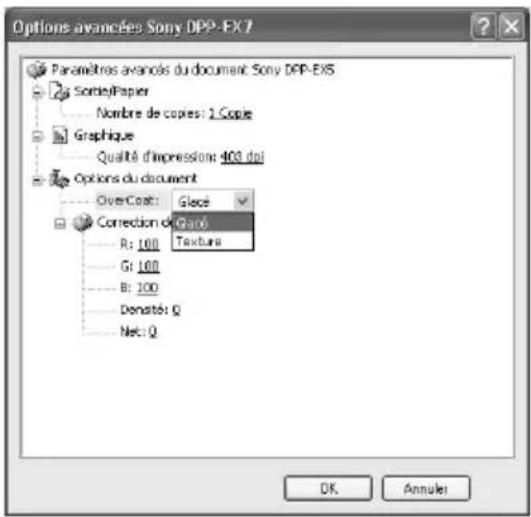 SONY DPP-EX7 - Utilisation de l'imprimante sous Windows - 2