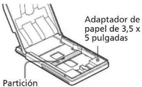 SONY DPP-EX7 - Inserción del papel de impresión - 2