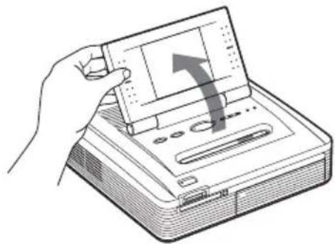 SONY DPP-EX7 - Opening the operation panel - 3