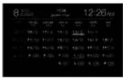 SONY DPP-F800 - Affichage d'horloge et de calendrier - 11