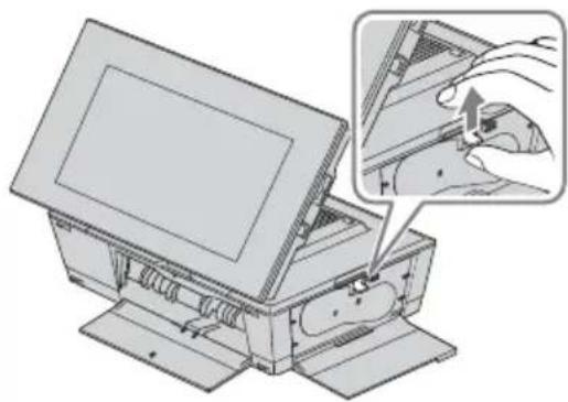SONY DPP-F800 - Remplacement du ruban encreur - 1