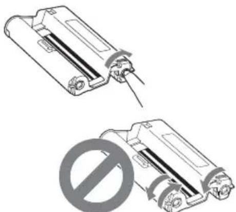 SONY DPP-F800 - Remplacement du ruban encreur - 2