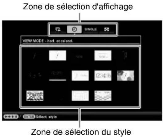 SONY DPP-F800 - Modification de l'affichage - 4