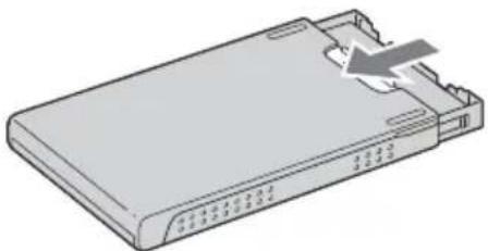 SONY DPP-F800 - Ouvrez le couvercle coulissant. - 1