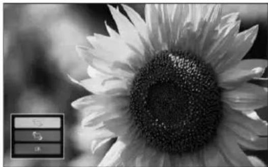 SONY DPP-F800 - Rotation d'une image - 1