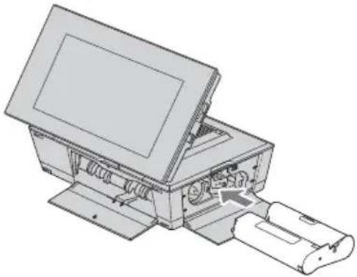 SONY DPP-F800 - Mise en place du ruban encreur - 1