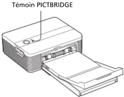 SONY DPP-FP35 - Lorsque vous raccordez un appareil photo numérique compatible PictBridge à l'imprimante - 1