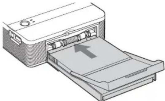 SONY DPP-FP35 - Insertion du papier d'impression - 8