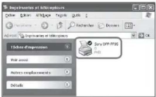 SONY DPP-FP35 - Vérification de l'installation - 1
