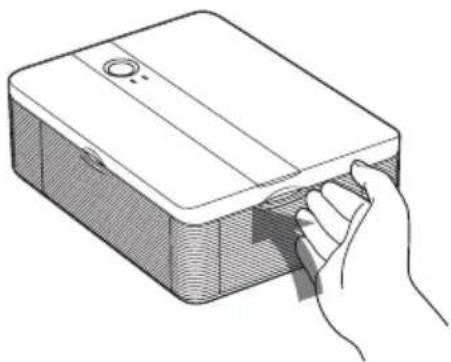 SONY DPP-FP35 - Chargement de la cartouche d'impression - 3