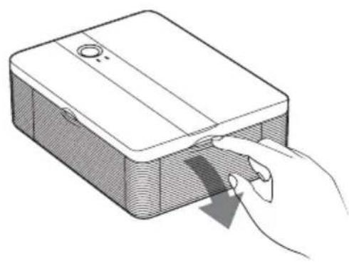 SONY DPP-FP35 - Chargement de la cartouche d'impression - 1