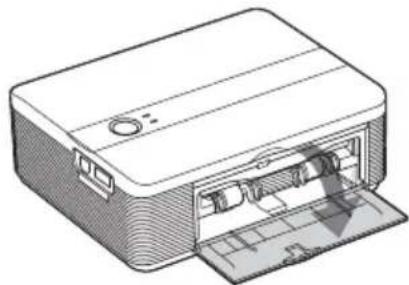 SONY DPP-FP35 - Insertion du papier d'impression - 7