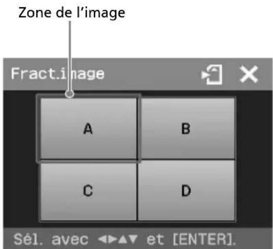 SONY DPP-FP55 - Réalisation d'images fractionnées - 3